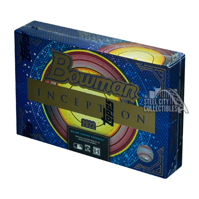 2022 Bowman Inception Baseball Hobby Box Steel City Collectibles