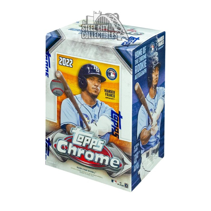 2022 Topps Chrome Baseball 8 Pack Blaster Box | Steel City