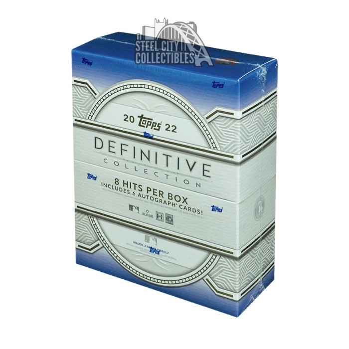 2022 Topps Definitive Baseball Hobby Box | Steel City Collectibles