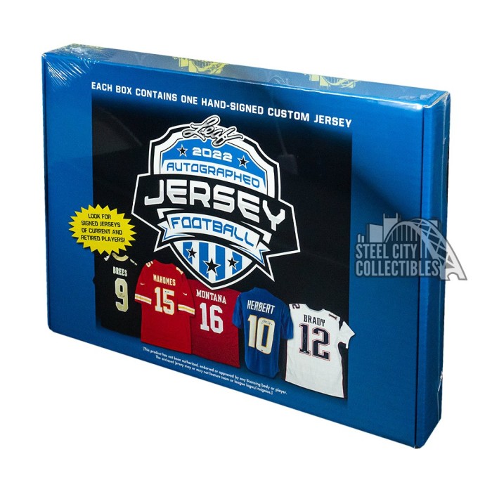 mystery autographed nfl jersey