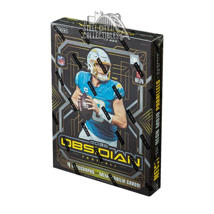 2022 Panini Obsidian Football Hobby Box Steel City Collectibles