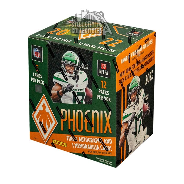 2022 Panini Phoenix Football Hobby Box Steel City Collectibles