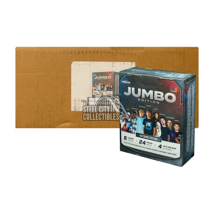 True Creator Box 2021 TruCreator Creators Collection Series 2 Jumbo 10-Box Case | Steel ...