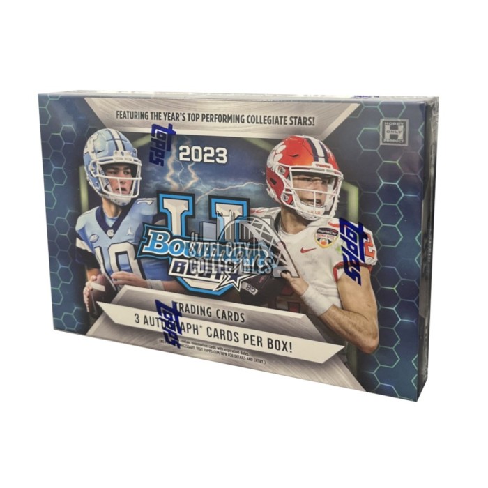 2023 Bowman's Best University Football Delight Box Steel City