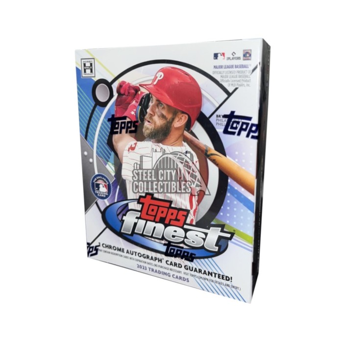 2023 Topps Finest Baseball Hobby Mini Box Steel City Collectibles