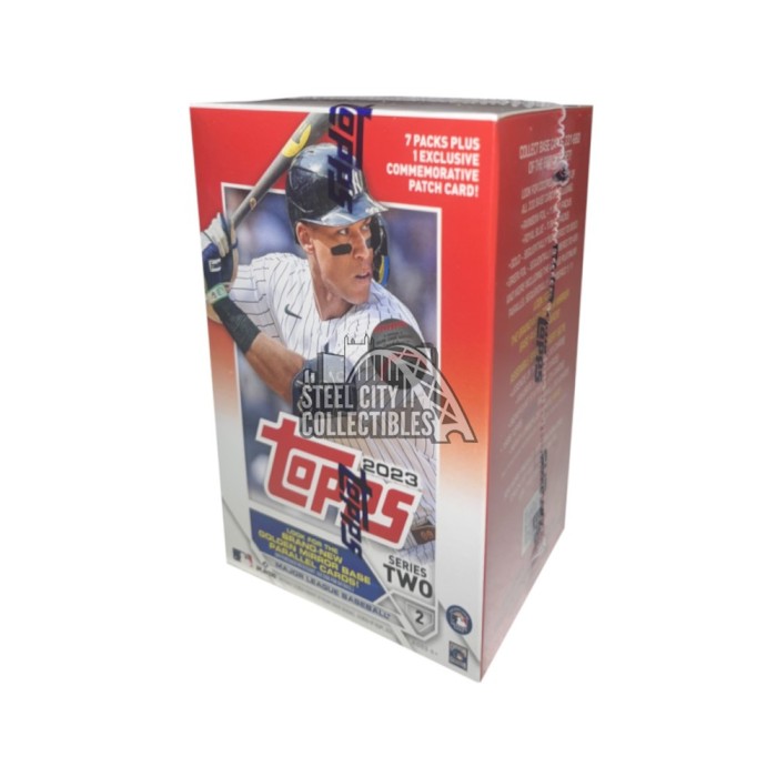 2023 Topps Series 2 Baseball 7Pack Blaster Box Steel City Collectibles