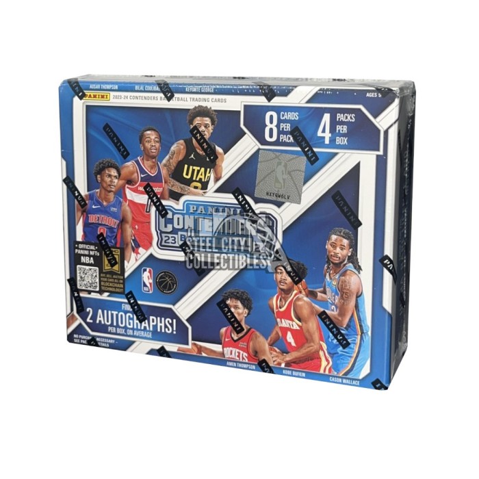 2023-24 Panini Contenders Basketball Hobby Box | Steel City 
