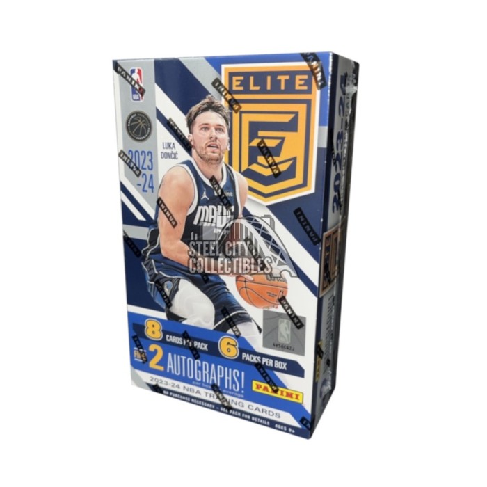 2023-24 Panini Donruss Elite Basketball Hobby Box | Steel 2023-24 Panini Donruss Elite Basketball Hobby Box | Steel