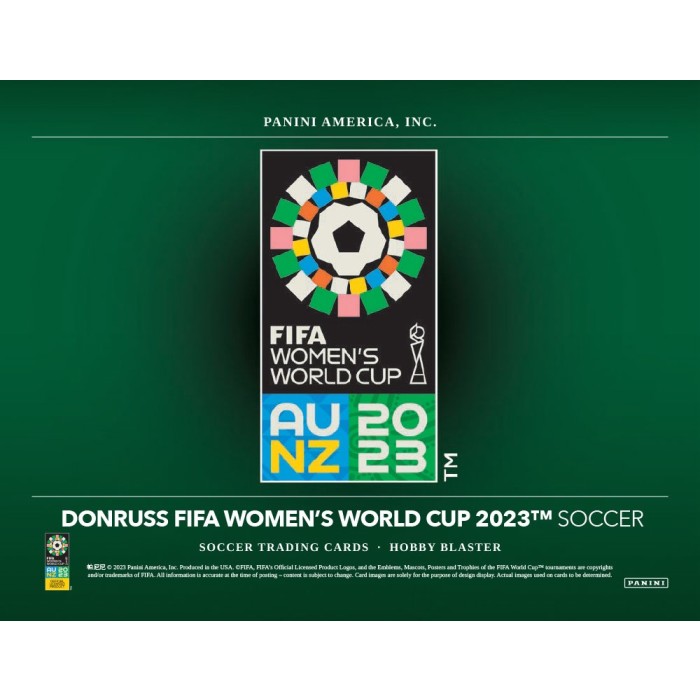 2023 Panini Donruss Soccer FIFA Women's World Cup Hobby Blaster 20-Box Case