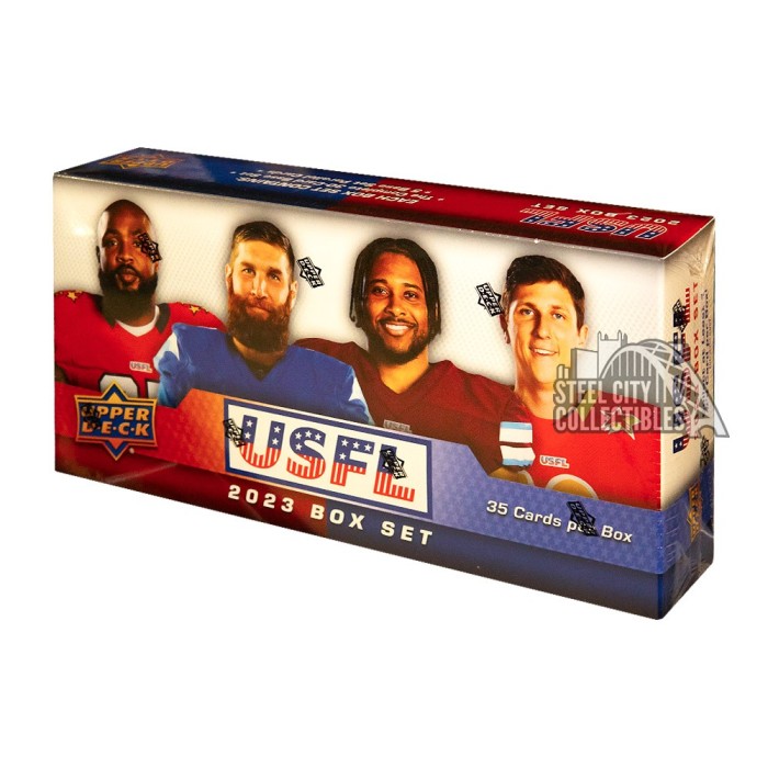 2023 Upper Deck USFL Football Box Set Steel City Collectibles