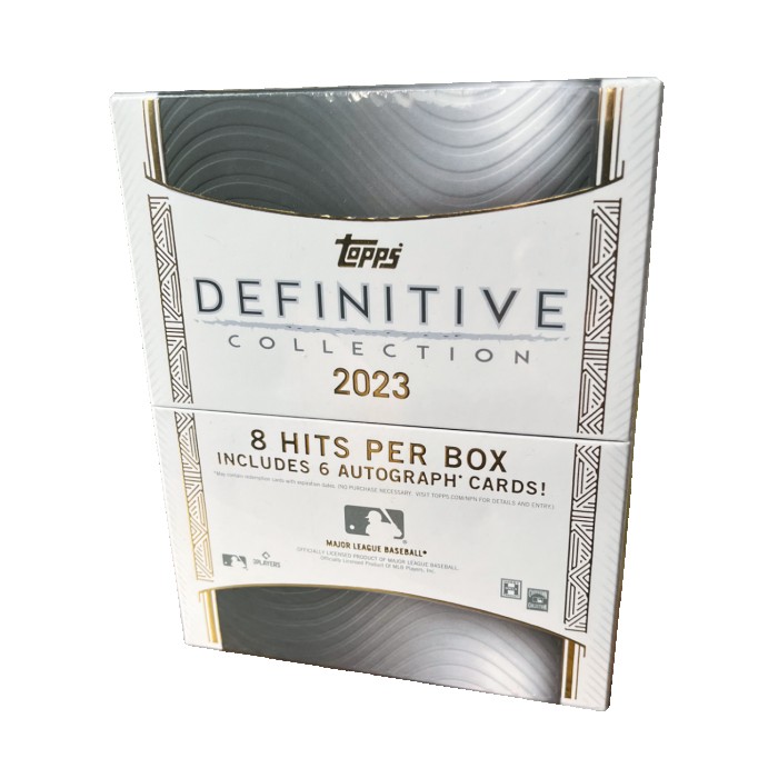 2023 Topps Definitive Baseball Hobby 3-Box Case | Steel City Collectibles