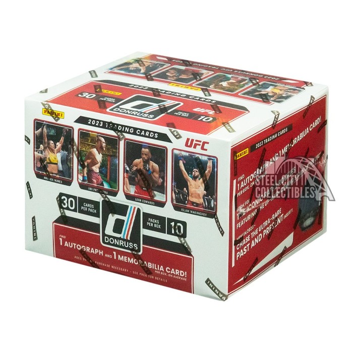 2023 Panini Donruss UFC Hobby Box Steel City Collectibles