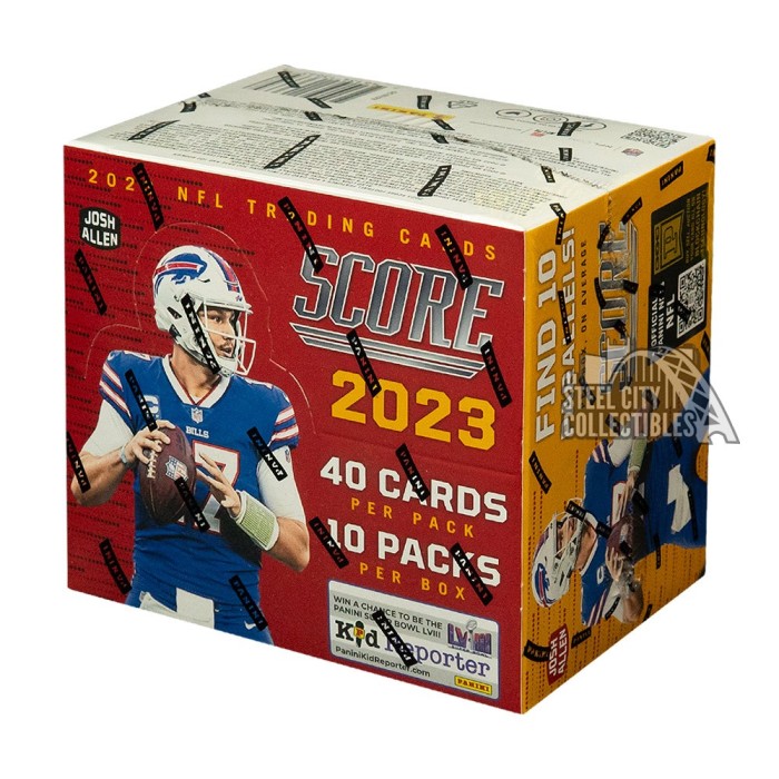 2023 Panini Score Football Hobby Box Steel City Collectibles