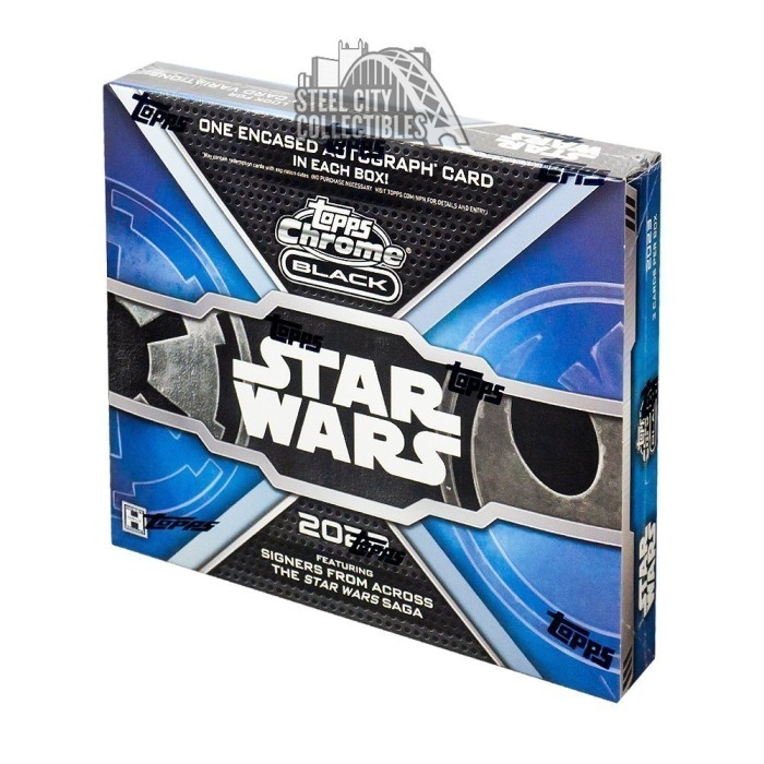 LIVE BREAK SPECIAL* 2023 Topps Star Wars Chrome Black Hobby Box