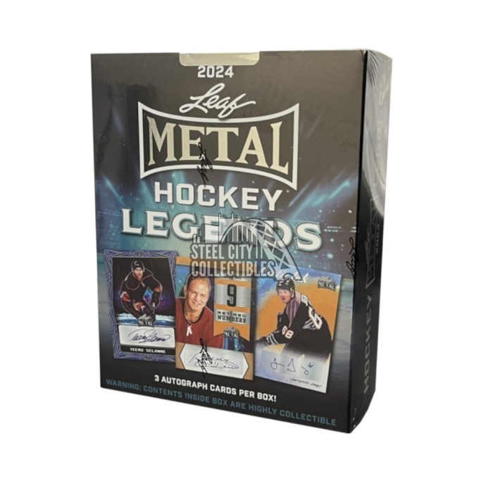 2025 Leaf Metal Hockey Legends Hobby 3Box Random Hit Group Break 1