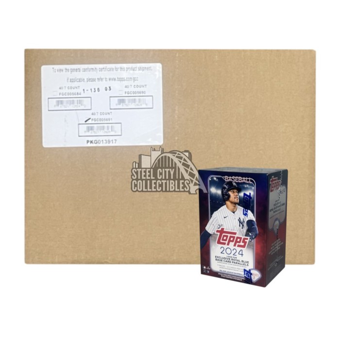 ゲームセンター・ゲームカード 2024 Topps Series 1 blaster box Amazon.com: 2024 Topps Series 1 Baseball Value Box - 7 Packs