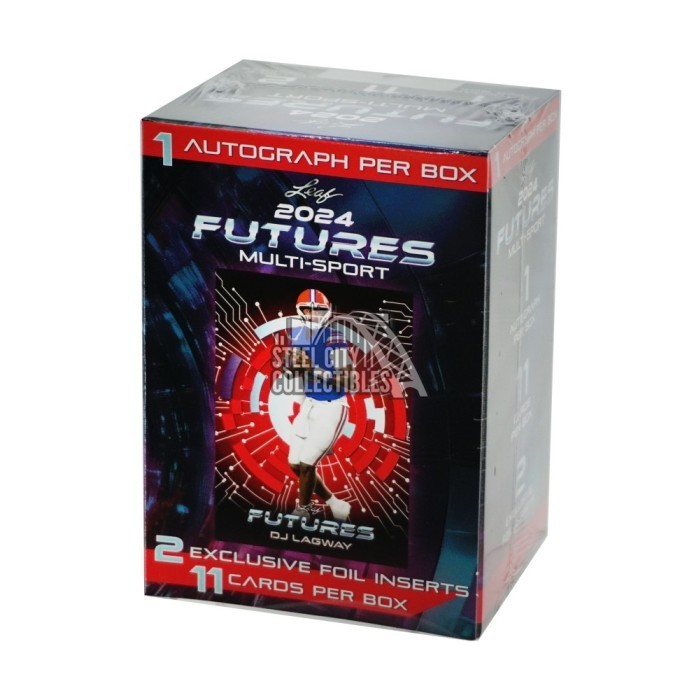 2024 Leaf Futures Multi-Sport Blaster 20-Box Case Random 4-Box