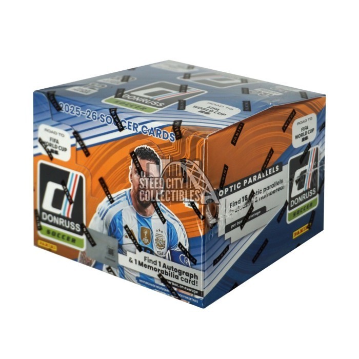 2025-26 Panini Donruss Road to FIFA World Cup Soccer Hobby Box