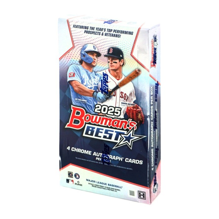 2025 Bowman's Best Baseball Hobby Box Random Division Group Break #9 ...