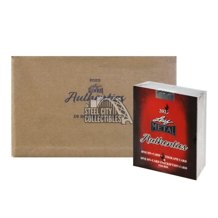 2025 Leaf Metal Authentics Multi-Sport 10-Box Case SNAKE