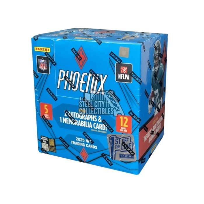 2025 Panini Phoenix Football Hobby Box - 1st Off The Line (FOTL