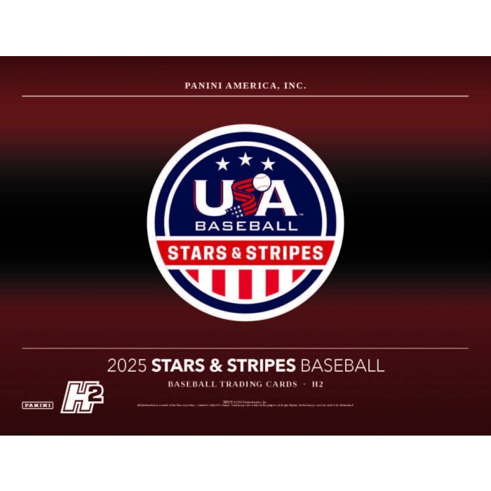 2025 Panini Stars and Stripes USA Baseball Hobby Box