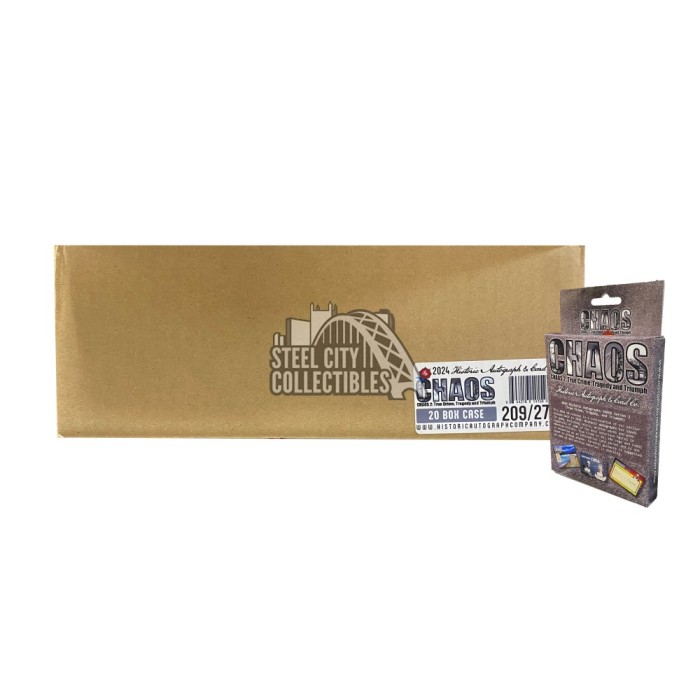 2024 Historic Autographs Chaos 2 20-Box Case | Steel City Collectibles