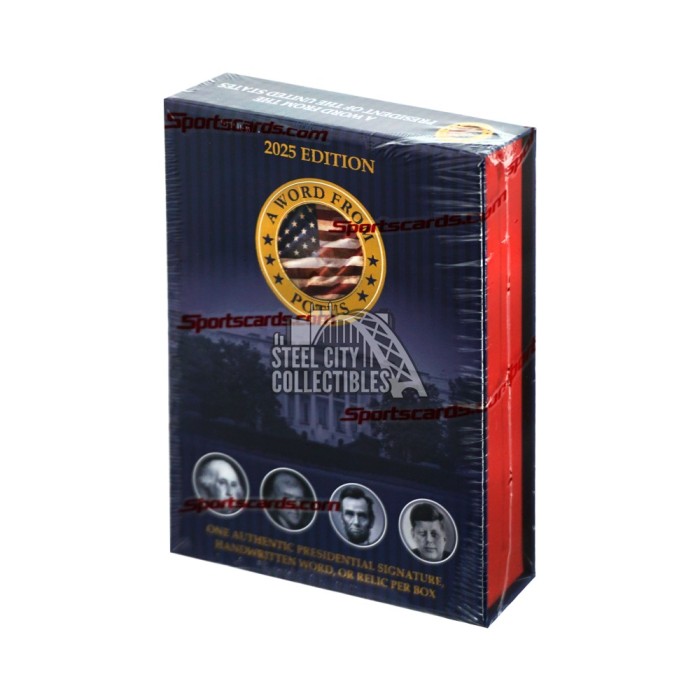 2025 POTUS A Word From The President Hobby Box | Steel City