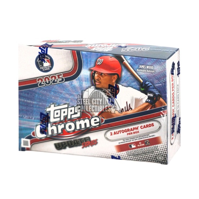 2025 Topps Chrome Update Series Baseball Breaker's Delight Box