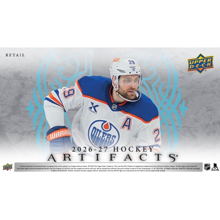 2026-27 Upper Deck Artifacts Hockey Blaster Box | Steel City