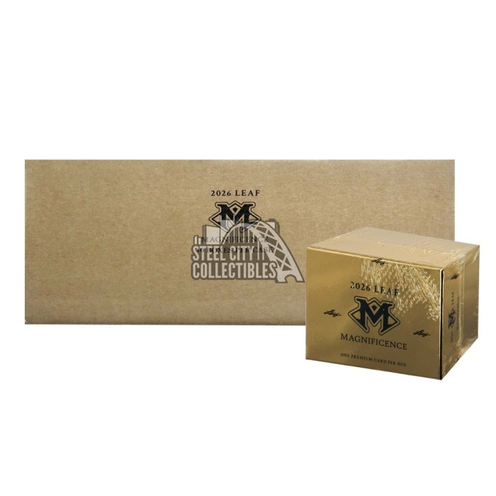 2026 Leaf Magnificence Multi-Sport 10-Box Case | Steel City