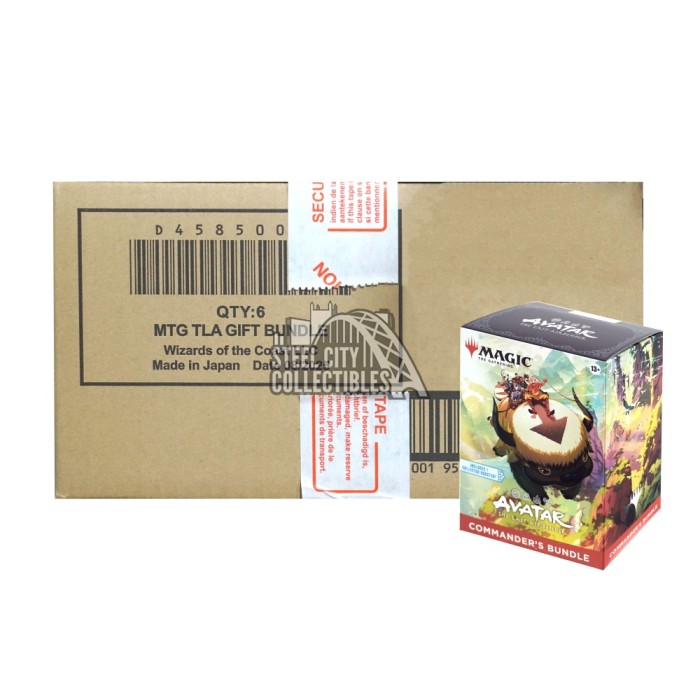 Magic the Gathering Avatar the Last Airbender Commander's Bundle 6