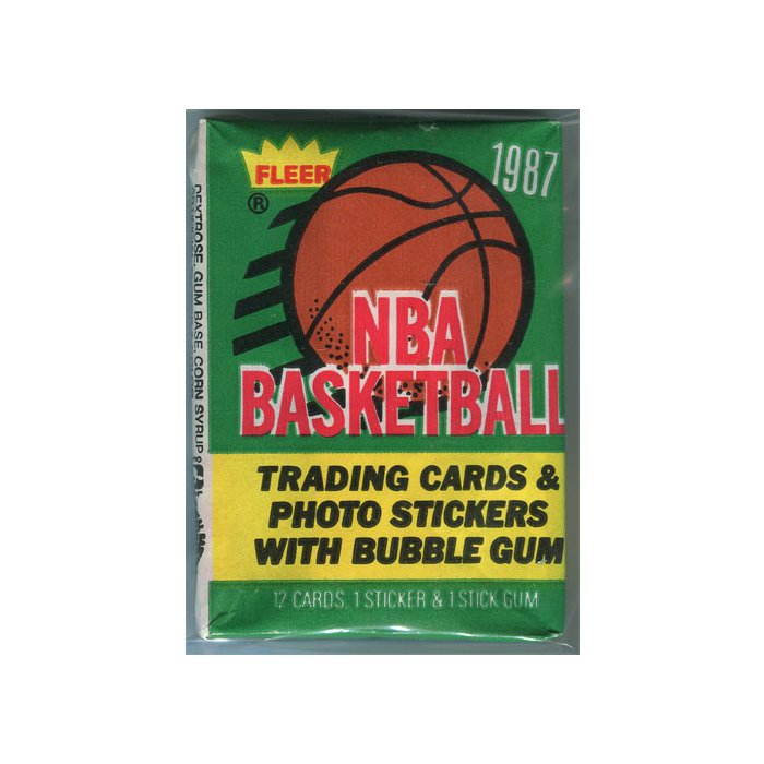 激レア▽NBA▽「88-89 FLEER」☆WAX PACK☆未開封パック（1987-88 