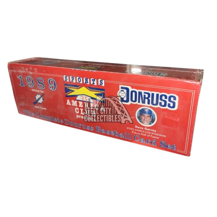 1989 Donruss Baseball Factory Set American Club Edition Steel City Collectibles