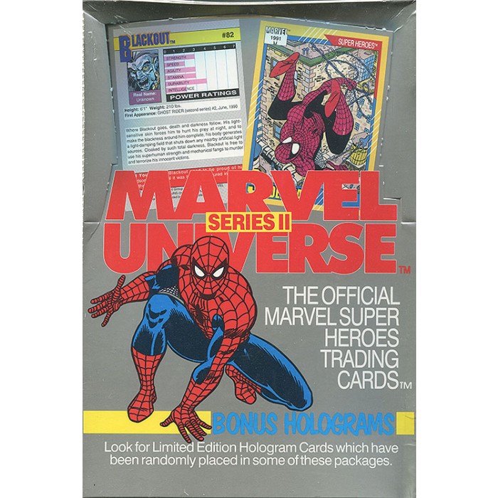 Booster Marvel Universe Série II - 1991 - Neuf Et Scellé