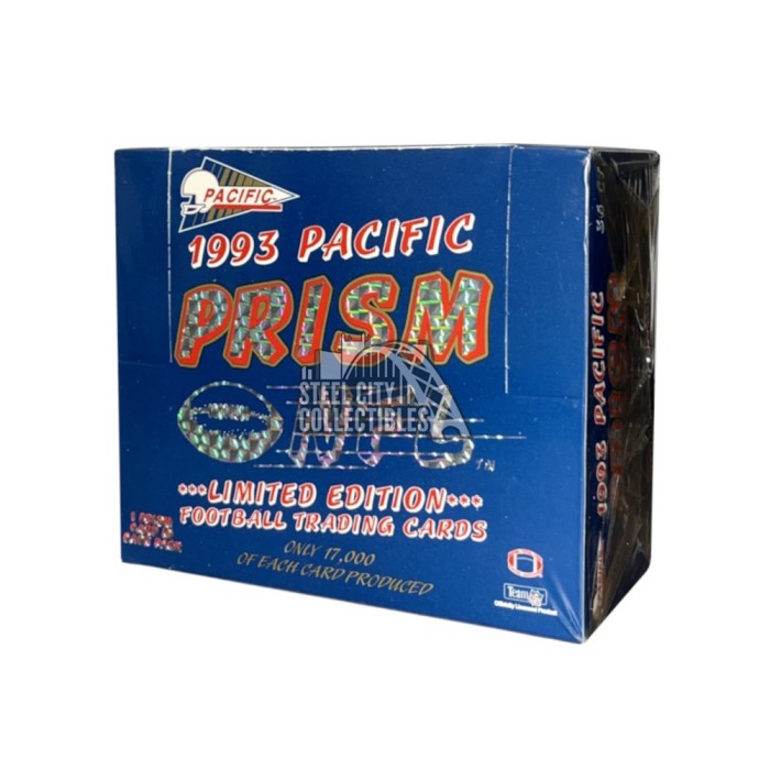 1993 Pacific Prism Football Hobby Box | Steel City Collectibles