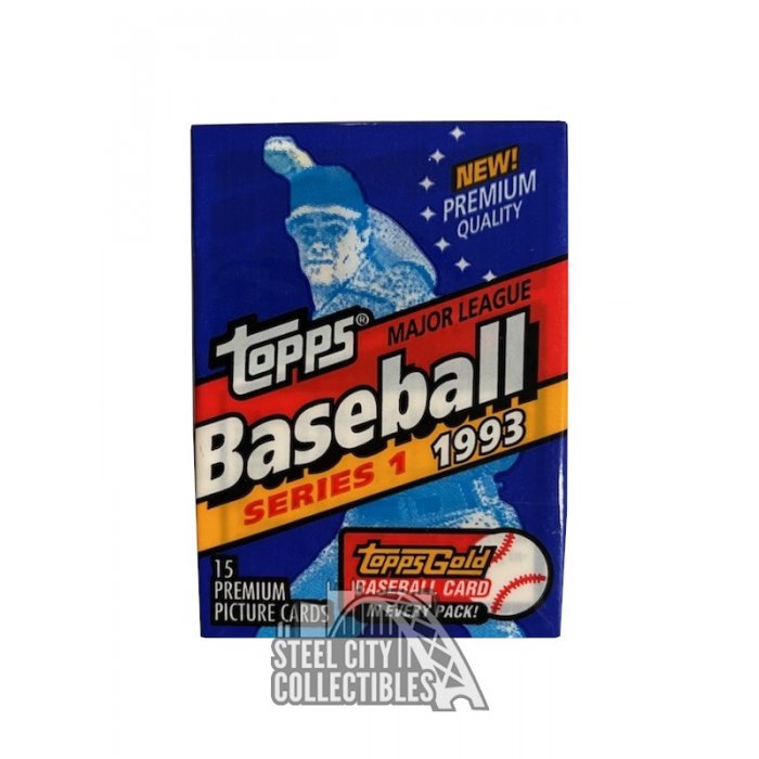 1993 Topps Series 1 Baseball Pack Steel City Collectibles