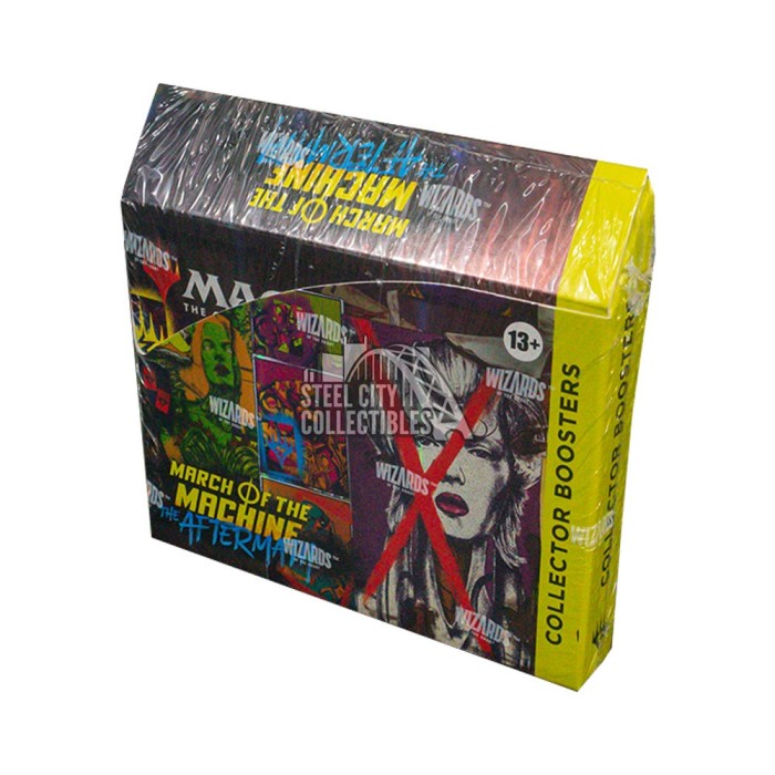 march of the machine aftermath collector booster box Magic: Gathering the Machine: The March of the Machine: The
