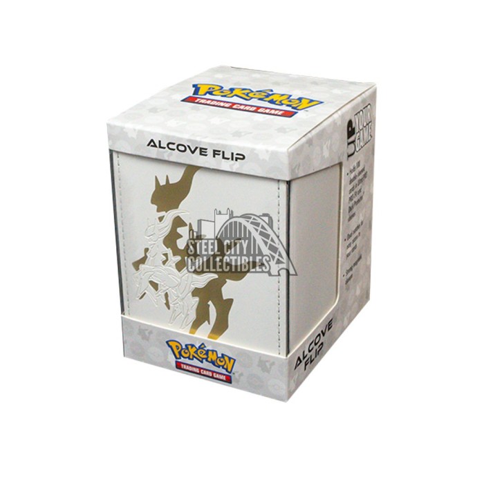 Ultra Pro Alcove Flip Elite Series Arceus Deck Box | Steel
