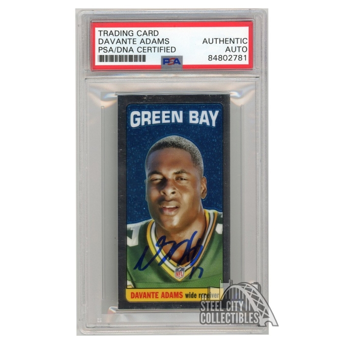 Davante Adams 2014 Topps Chrome 1965 Tall Boys Autograph RC Card #TB-16