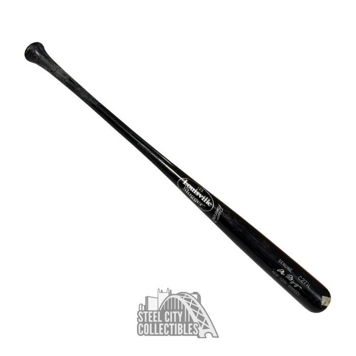 Alex Rodriguez Game Used Louisville Slugger C271L Black Baseball