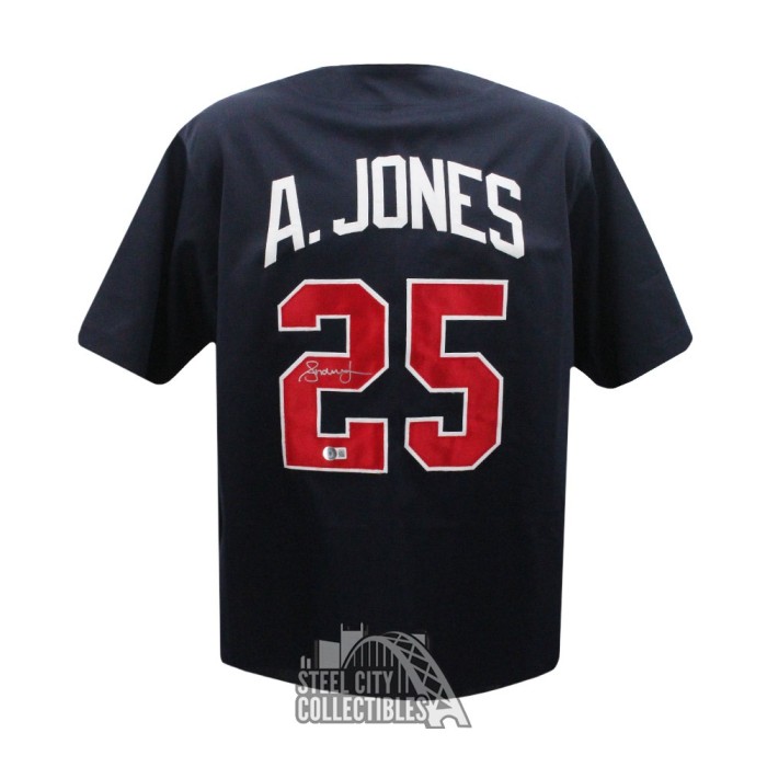 andruw jones signed jersey