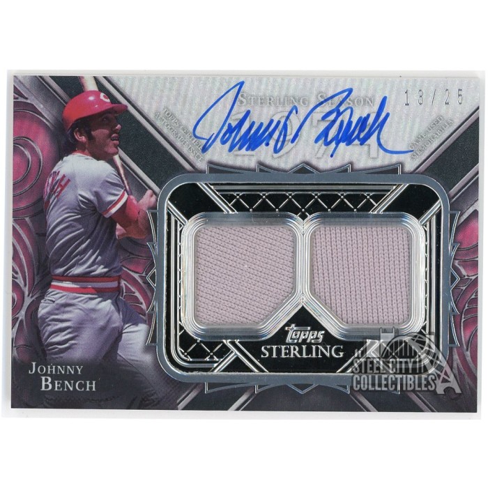 [12シリ]johnny bench auto mlb Johnny Bench Cincinnati Reds Original Autographed Baseball