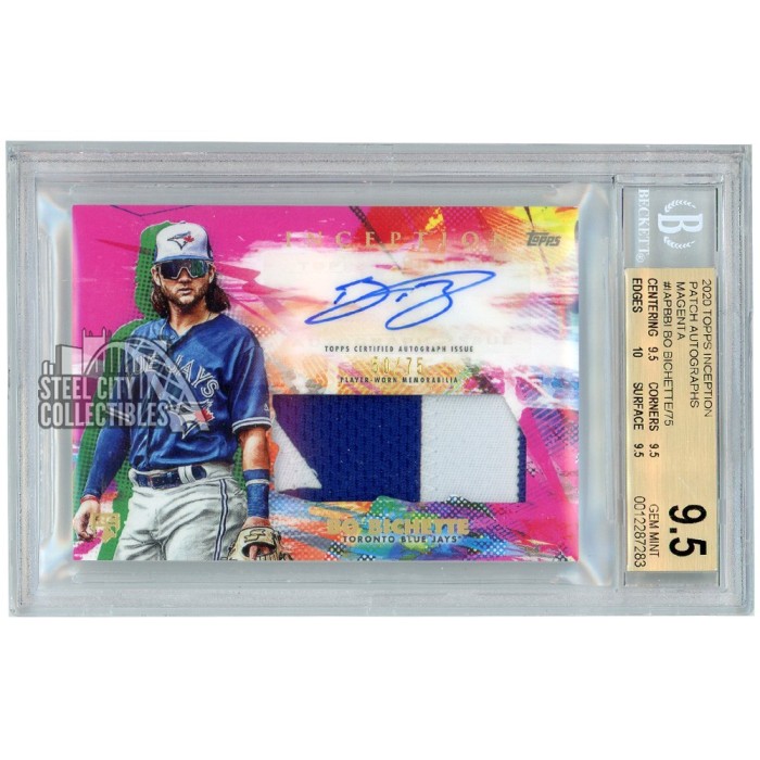 Bo Bichette 2017 ONYX auto 直筆サイン/245 MLB Bo Bichette 2017 ONYX auto 直筆サイン/245 MLB MLB Bo Bichette