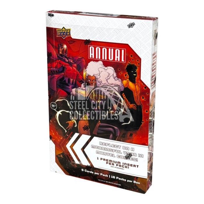2023 Upper Deck Marvel Annual Hobby Box | Steel City Collectibles