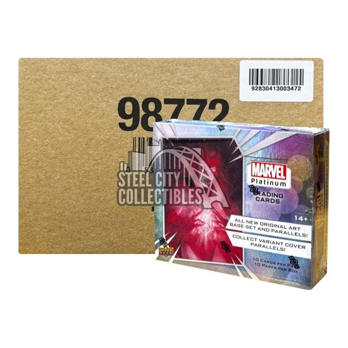 marvel platinum booster box Upper Deck 2024 Masterpieces '92 Blaster have for any Marvel collector. 2023 Upper Deck Marvel Platinum
