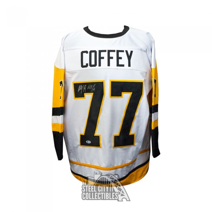 Paul Coffey Autographed Pittsburgh Penguins adidas Pro Jersey w