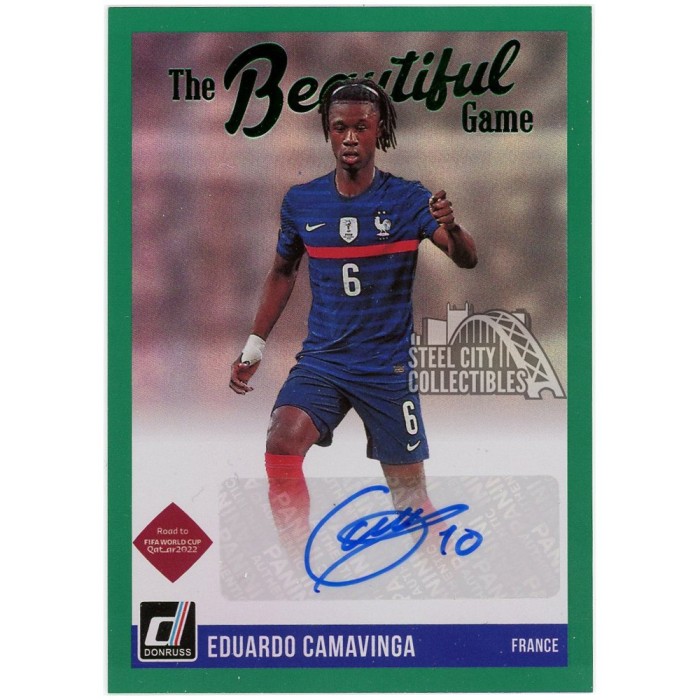 Sticker Panini Eduardo Camavinga – French Foot 2020-2021 – Rookie