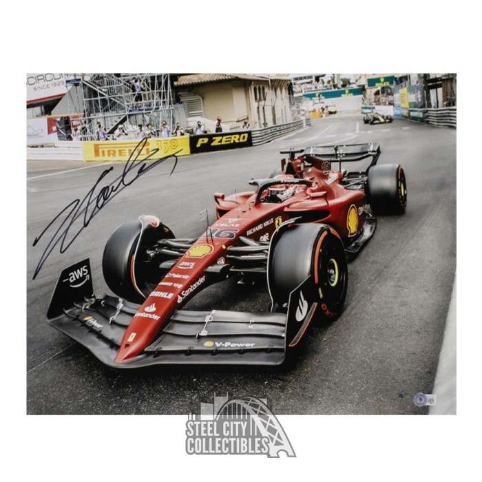 Découpe Carton Taille Réelle Charles Leclerc + Mini Standee Gratuit - Neuf