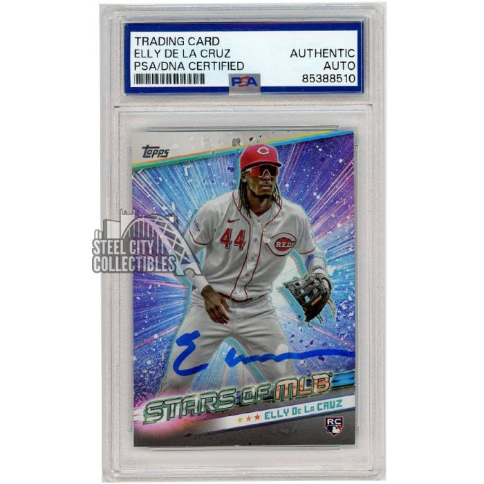 【貴重】_ＰSA9鑑定品_ELLY DE LA CRUZ_直筆オンカードサイン 貴重】_PSA9鑑定品_ELLY DE LA CRUZ_直筆オンカードサイン - メルカリ